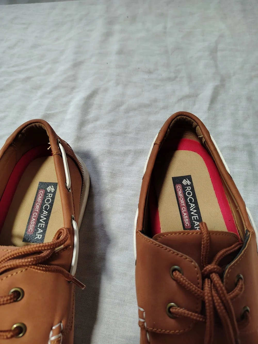 Men's Size 8 Rare Vintage 90s Leather Boat Shoes